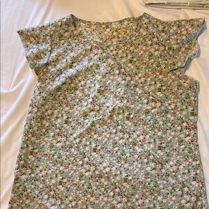 Floral Print Women's Top